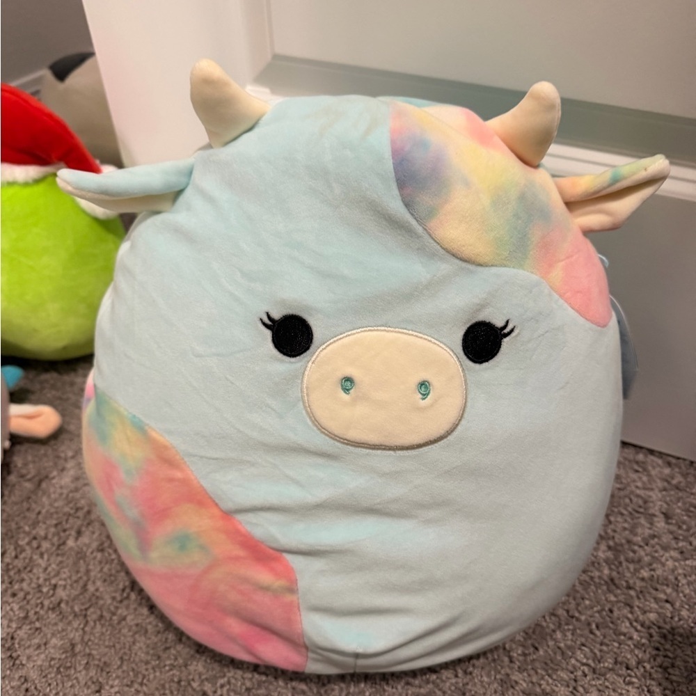Caedia Squishmallows Pastel Unicorn Plush - Picture 3 of 3